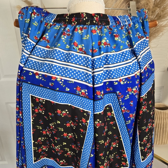 BEAUTIFUL MIX NOUVEAU MULTI PATTERNED FLORAL MAXI SKIRT 🌹 - Picture 6 of 9